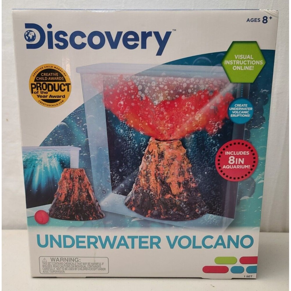 DICOVERY UNDERWATER VOLCANO  UPC # 194356051028 NEW IN BOX AGES 8 +